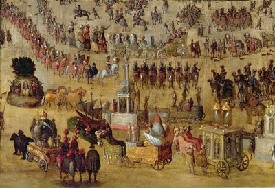 Place Royale e il Carrousel nel 1612 (dettaglio) da French School